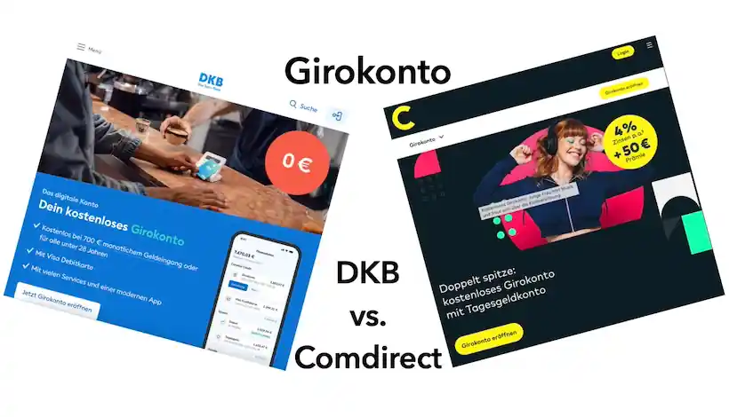 DKB oder Comdirect – Wer bietet das bessere Girokonto?